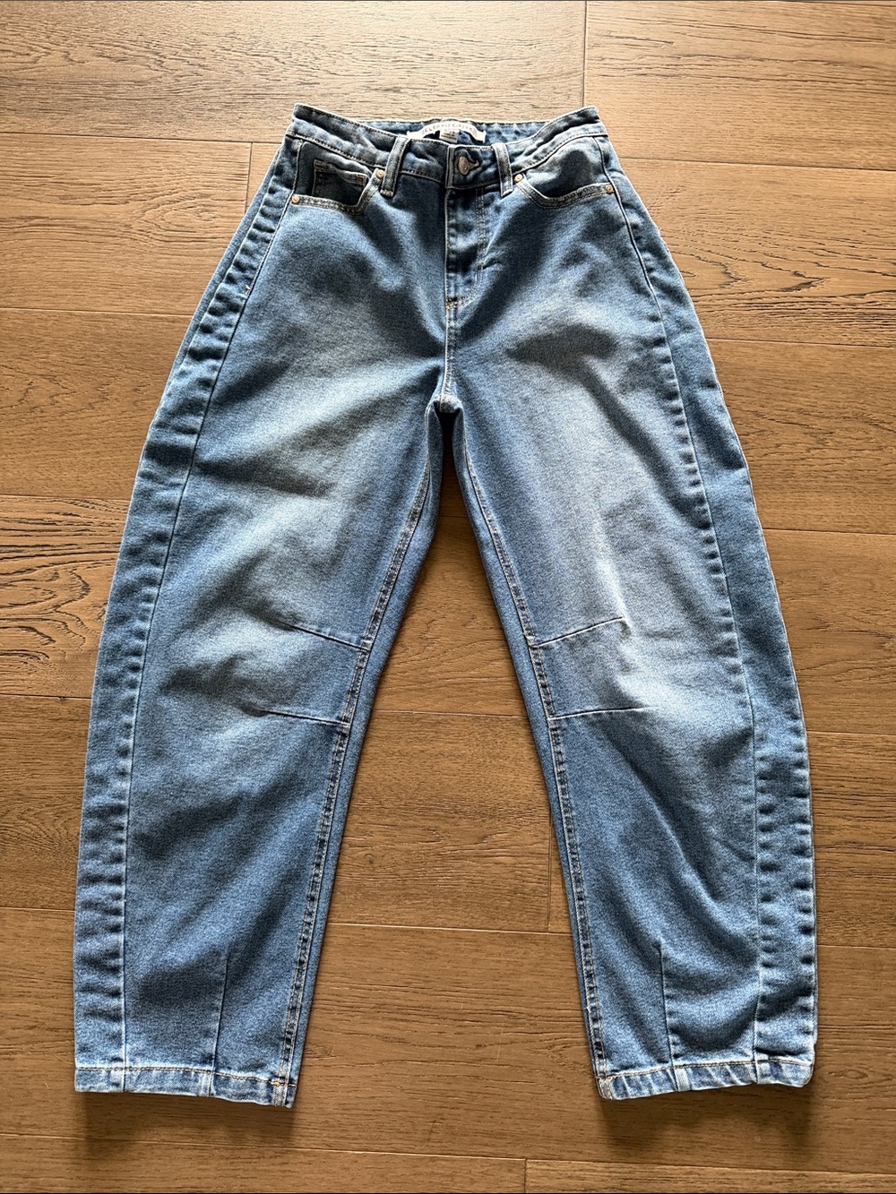 Celebrity Pink Barrel Boyfriend Jeans